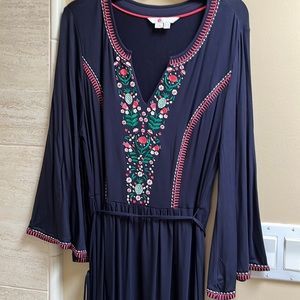 Boden hip black dress sz 4